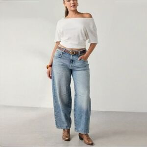 BDG Logan Buckle Baggy Barrel Jean Urban Outfitters size 28R